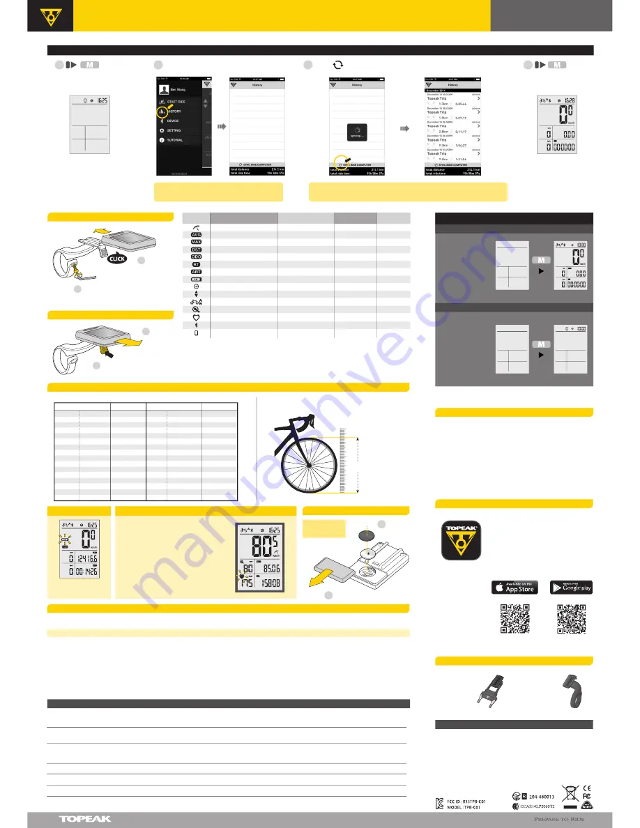 Topeak PanoComputer Wireless User Manual Download Page 6