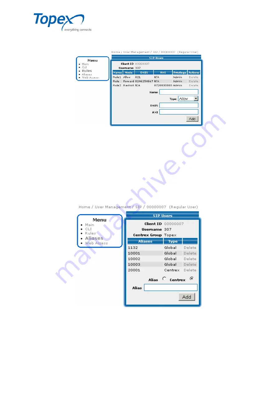 Topex multiSwitch Скачать руководство пользователя страница 101