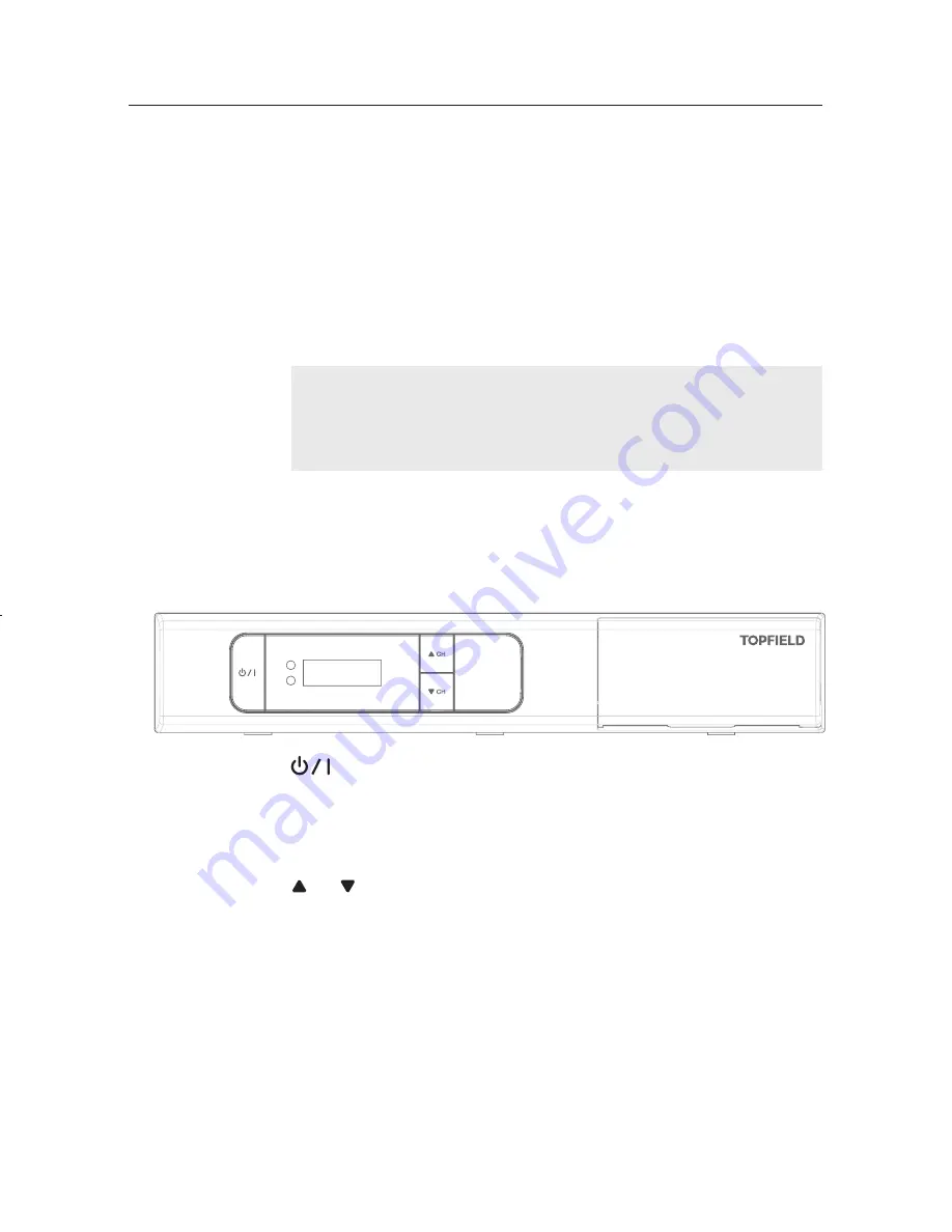 Topfield TF-T6211HDPVR Скачать руководство пользователя страница 8