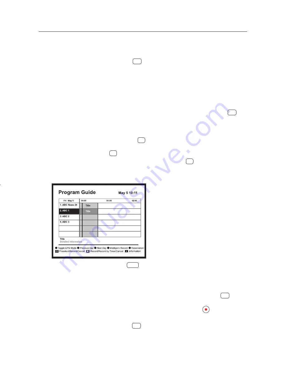 Topfield TF-T6211HDPVR Скачать руководство пользователя страница 38