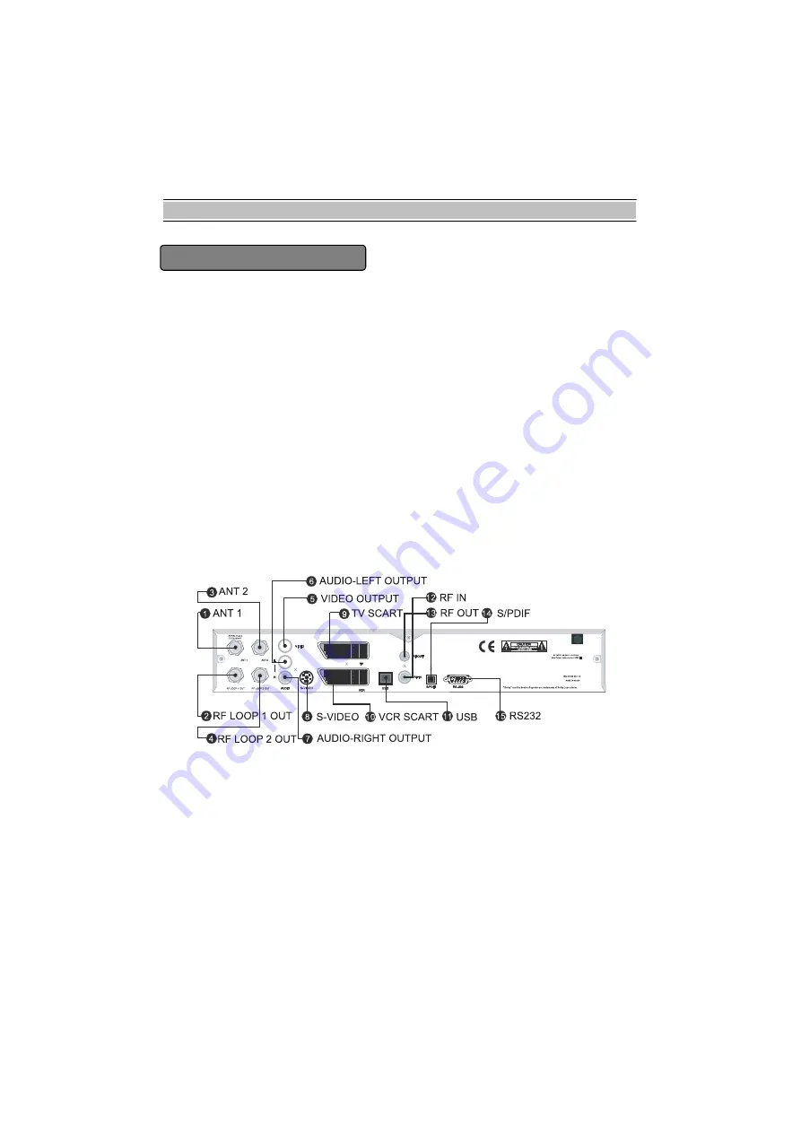 Topfield TF5000PVRt User Manual Download Page 9