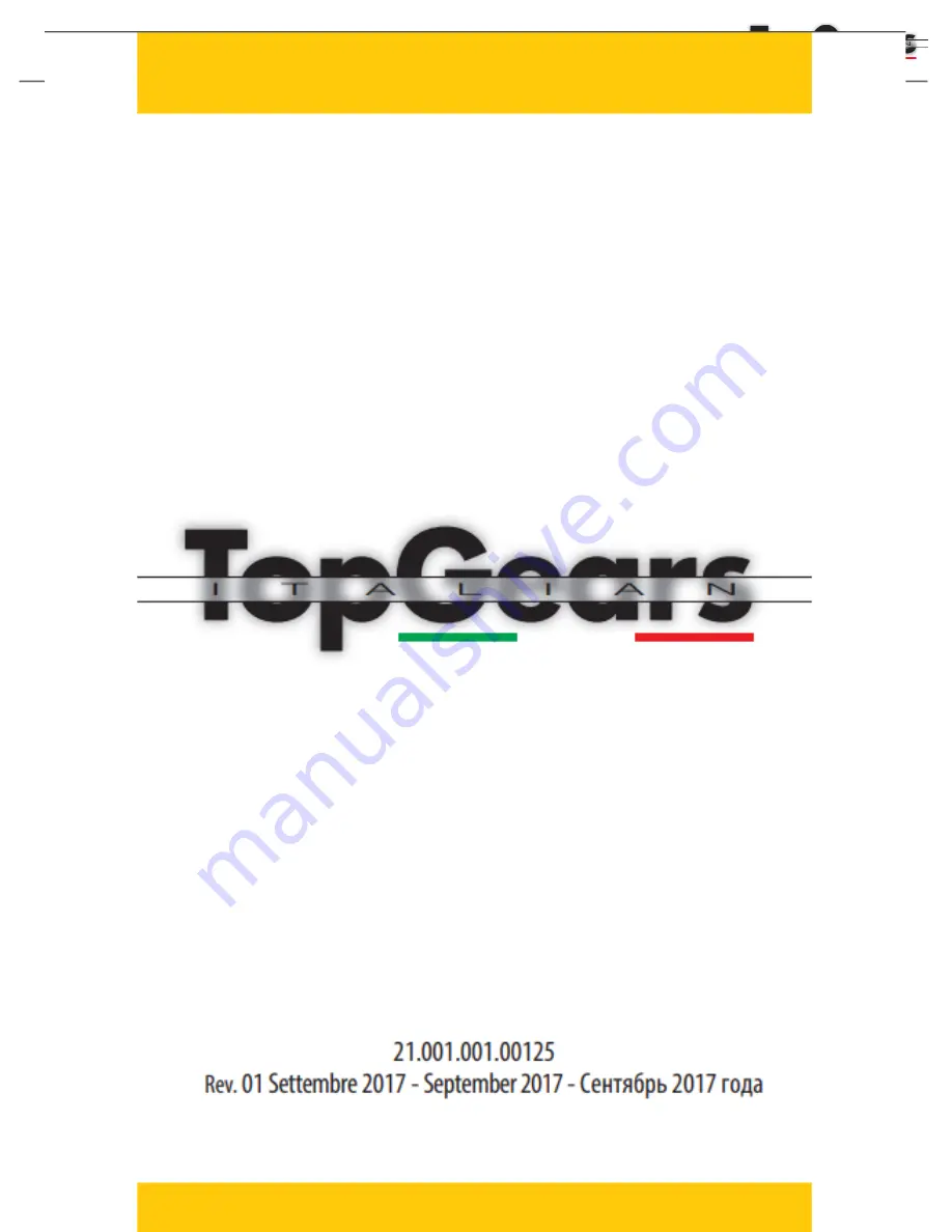 TopGears ITG 125 Скачать руководство пользователя страница 39