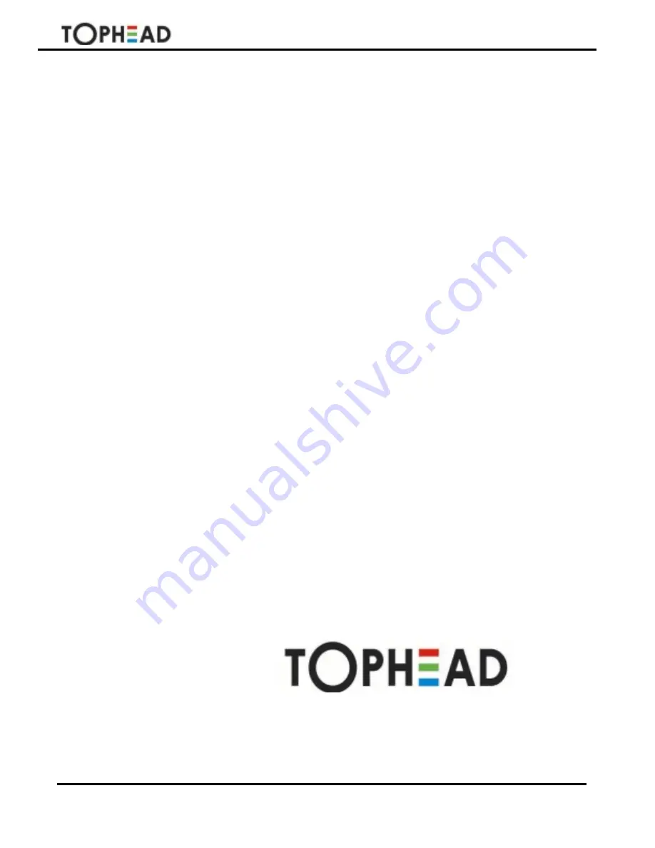 Tophead TM-150AK User Manual Download Page 1