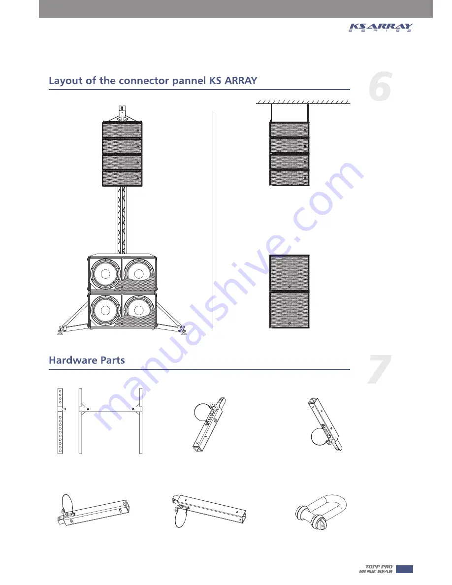 Topp Music Gear KS 218A SUB Скачать руководство пользователя страница 13