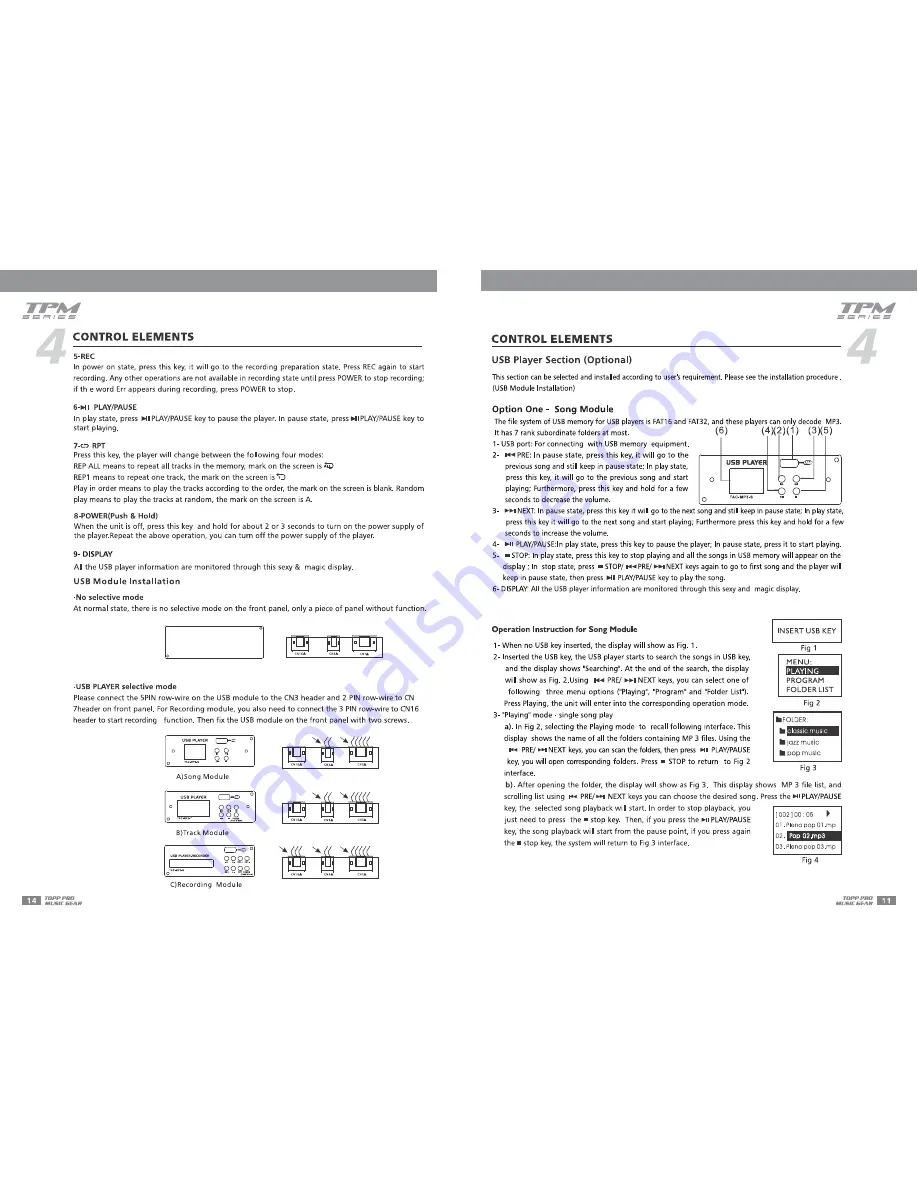 Topp Music Gear TPM8.2000 Скачать руководство пользователя страница 13