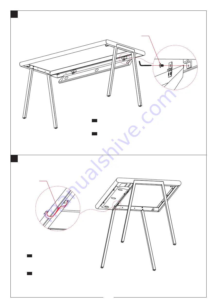 topstar SITNESS DESK Assembly Instructions Download Page 3