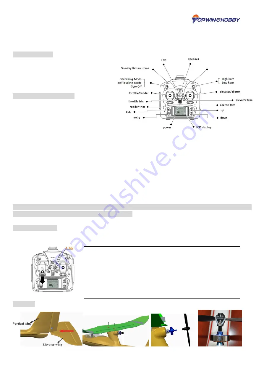 Topwing SkyEasy Smart FPV Quick Start Download Page 1