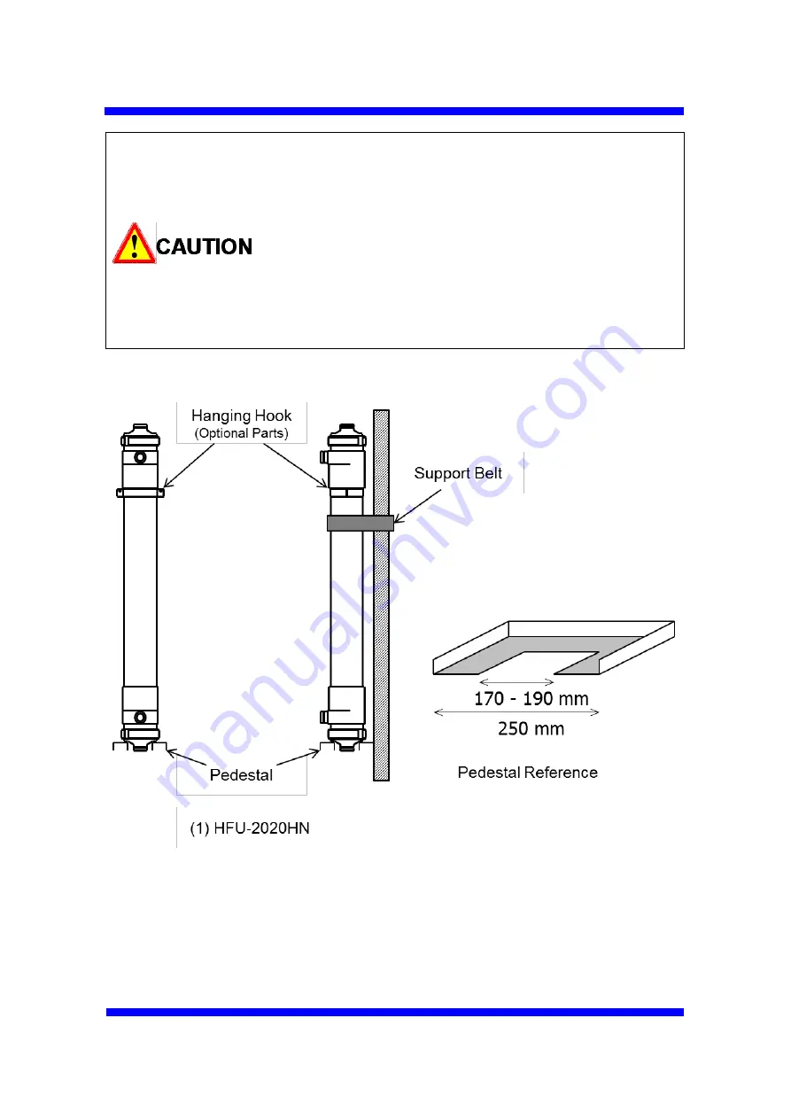 Toray TORAYFIL HFU-2020HN Instruction Manual Download Page 17