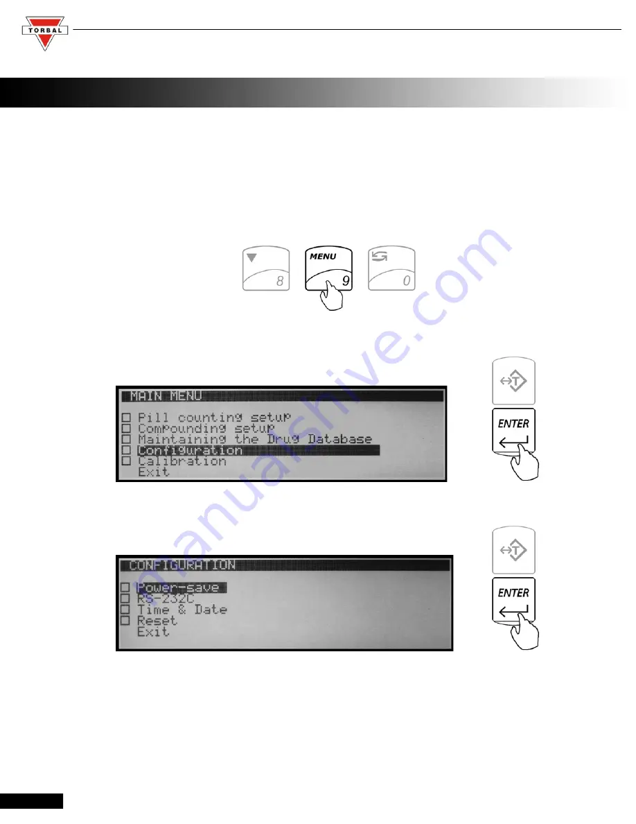 Torbal DRX 5 Series Instruction Manual Download Page 23