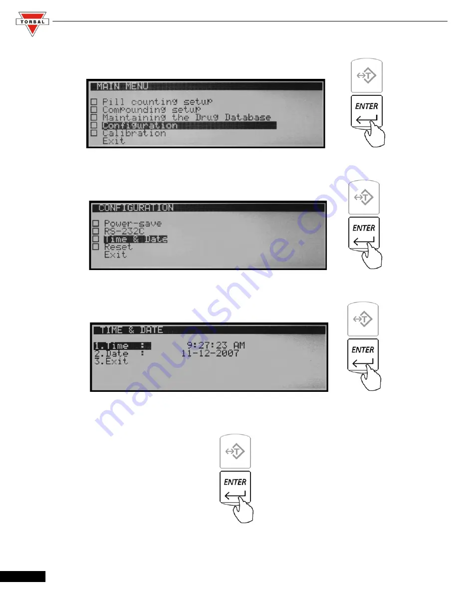 Torbal DRX 5 Series Instruction Manual Download Page 27