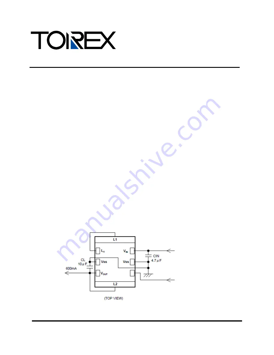 Torex XCL206B123-EVB User Manual Download Page 5