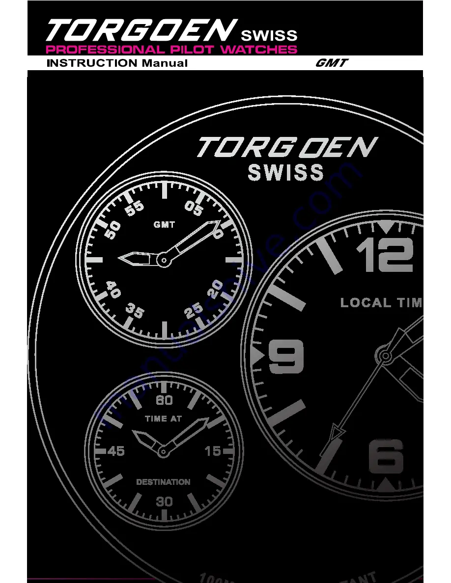 Torgoen GMT (B TYPE) Instruction Manual Download Page 1