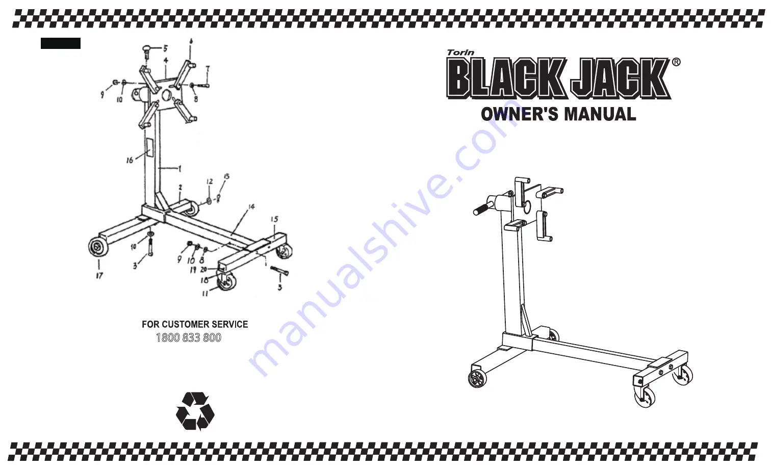 Torin Black Jack BJ-450ST Owner'S Manual Download Page 1