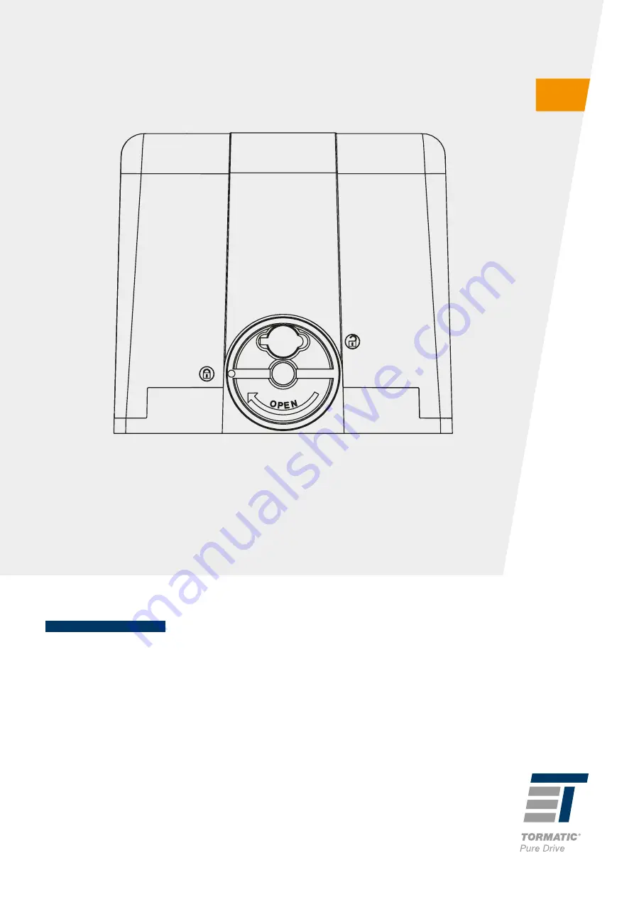 Tormatic POWERSLIDE Скачать руководство пользователя страница 1