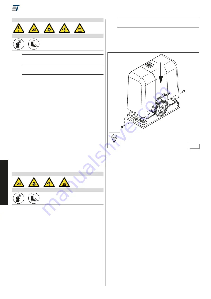 Tormatic POWERSLIDE Instruction Manual Download Page 84