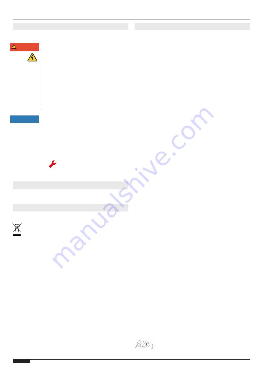 Tormatic TAD MS 230V Assembly And Operating Instructions Manual Download Page 98