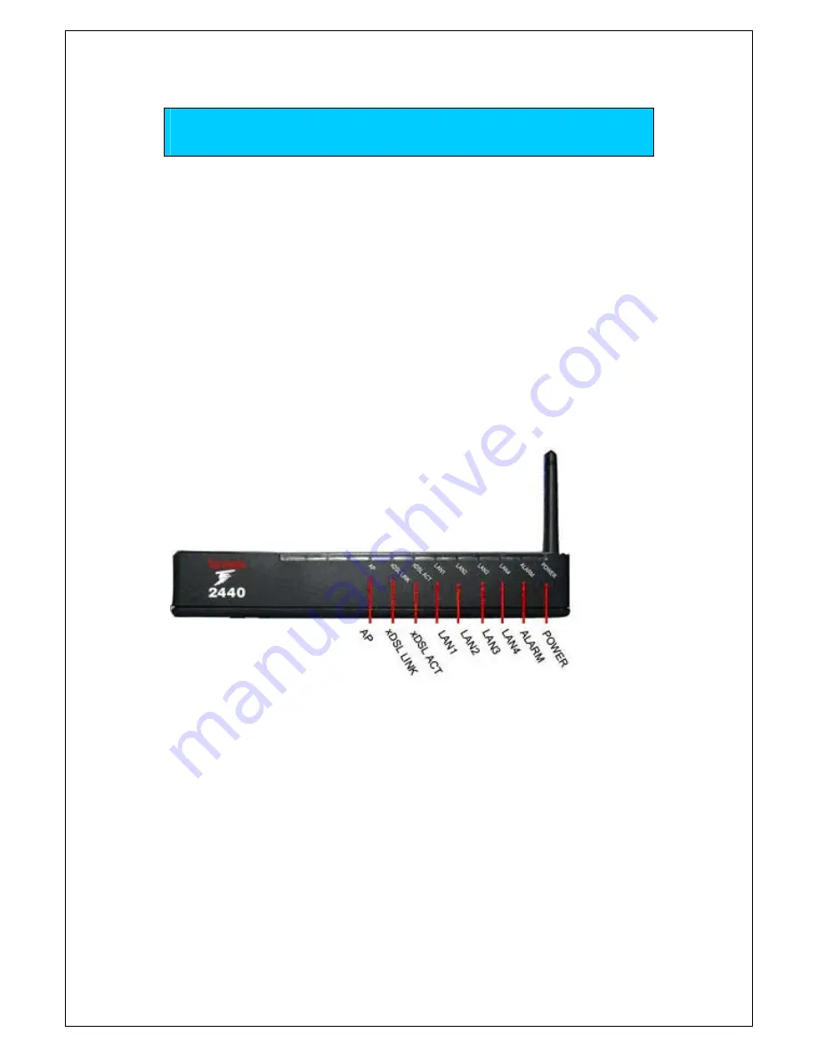 Tornado 2440 ANNEX A User Manual Download Page 2