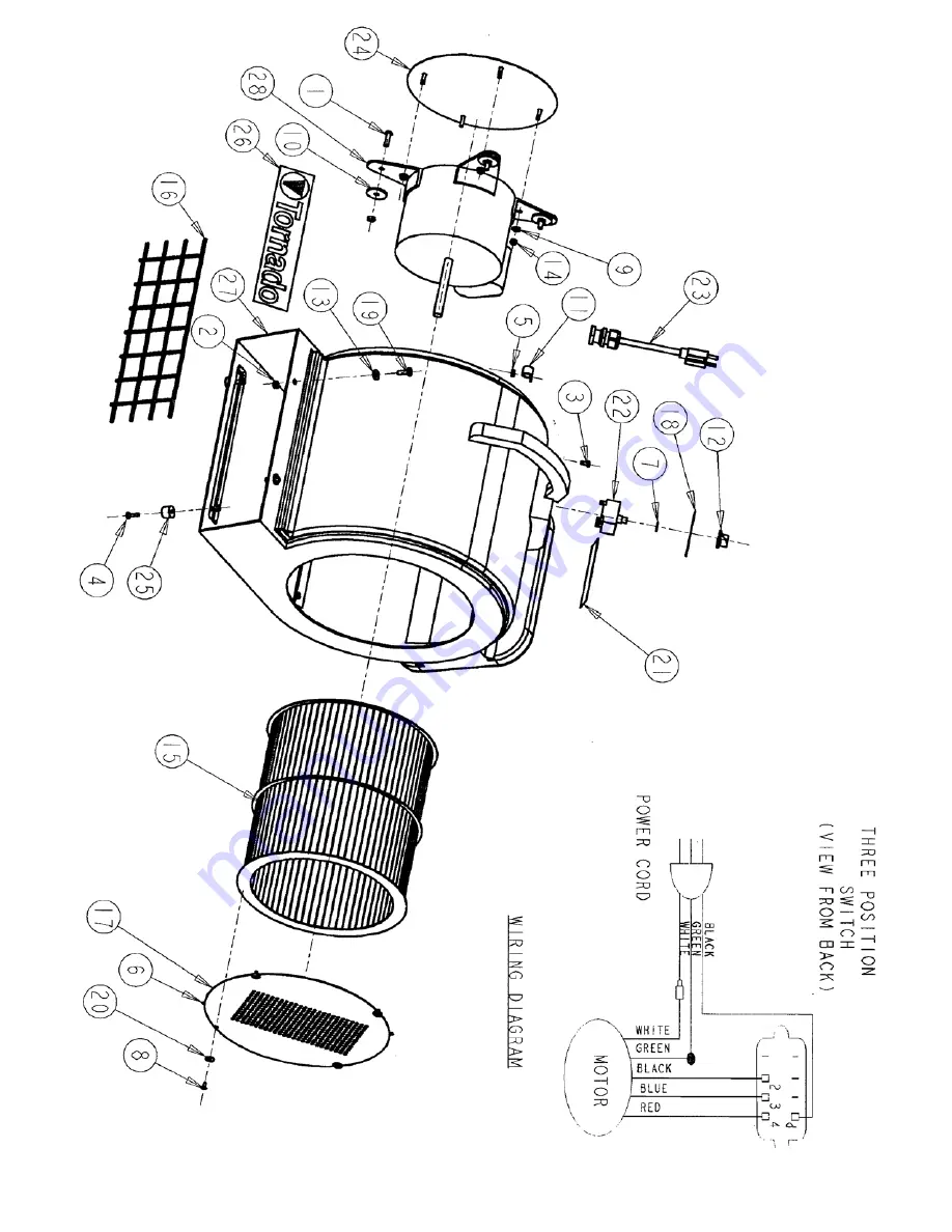 Tornado 98772 Parts List & Operation/Maintenance Manual Download Page 19