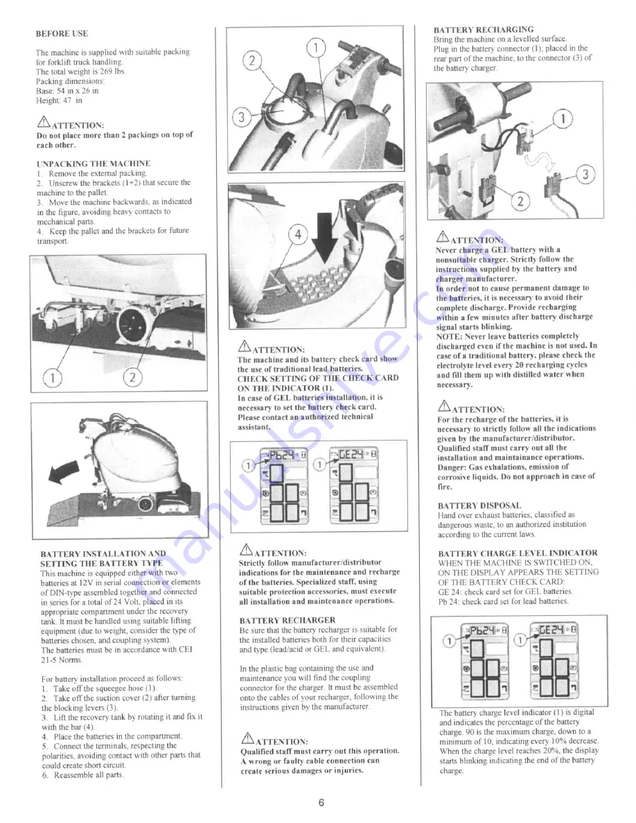 Tornado 99695 BR 11 Operation & Maintenance Manual Download Page 7