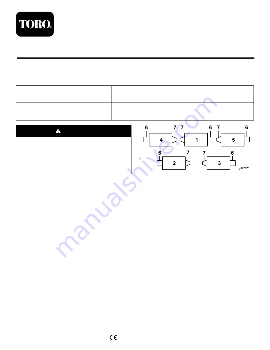 Toro 03484 Installation Instructions Download Page 1