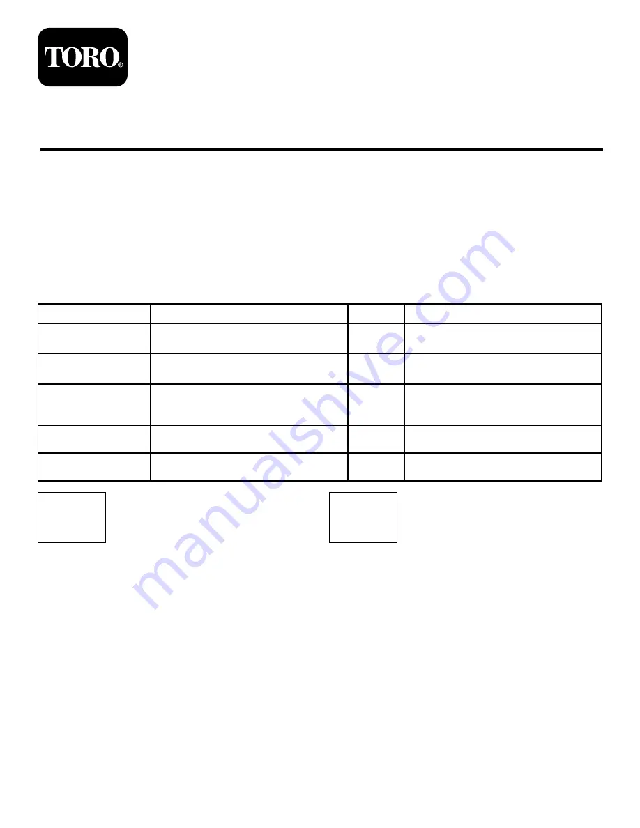 Toro 105-1678 Installation Instructions Download Page 1