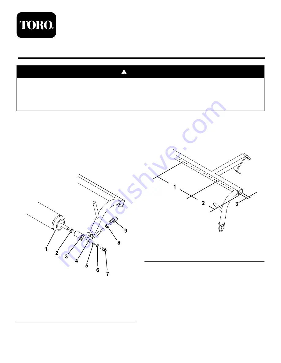 Toro 106-2643 Installation Instructions Download Page 1