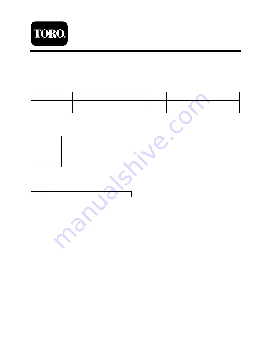 Toro 110-6506 Installation Instructions Manual Download Page 1