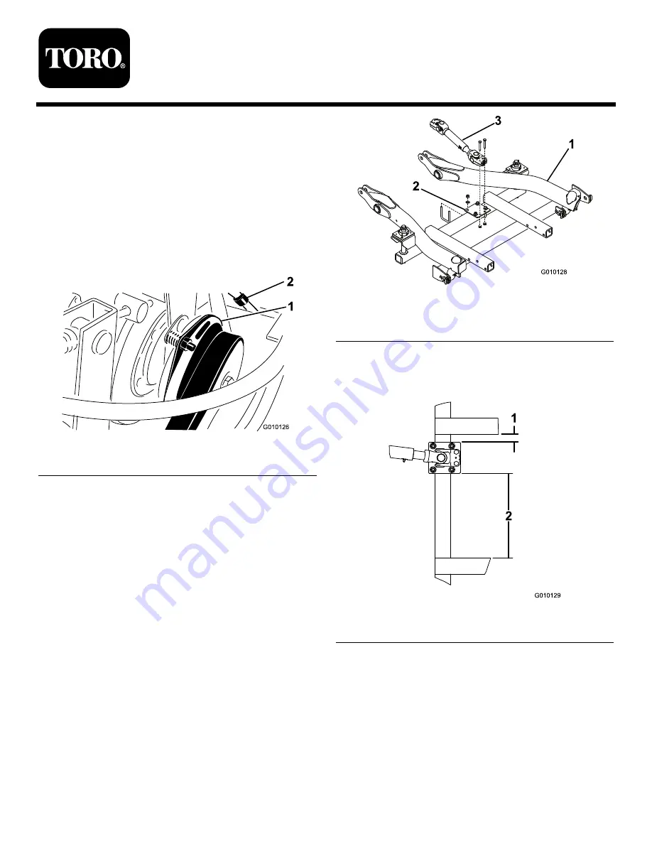 Toro 115-4917 Installation Instructions Download Page 1