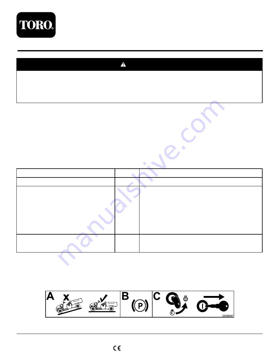 Toro 119-9546 Installation Instructions Download Page 1