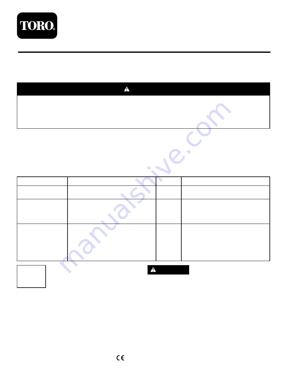 Toro 130-6020 Installation Instructions Download Page 1