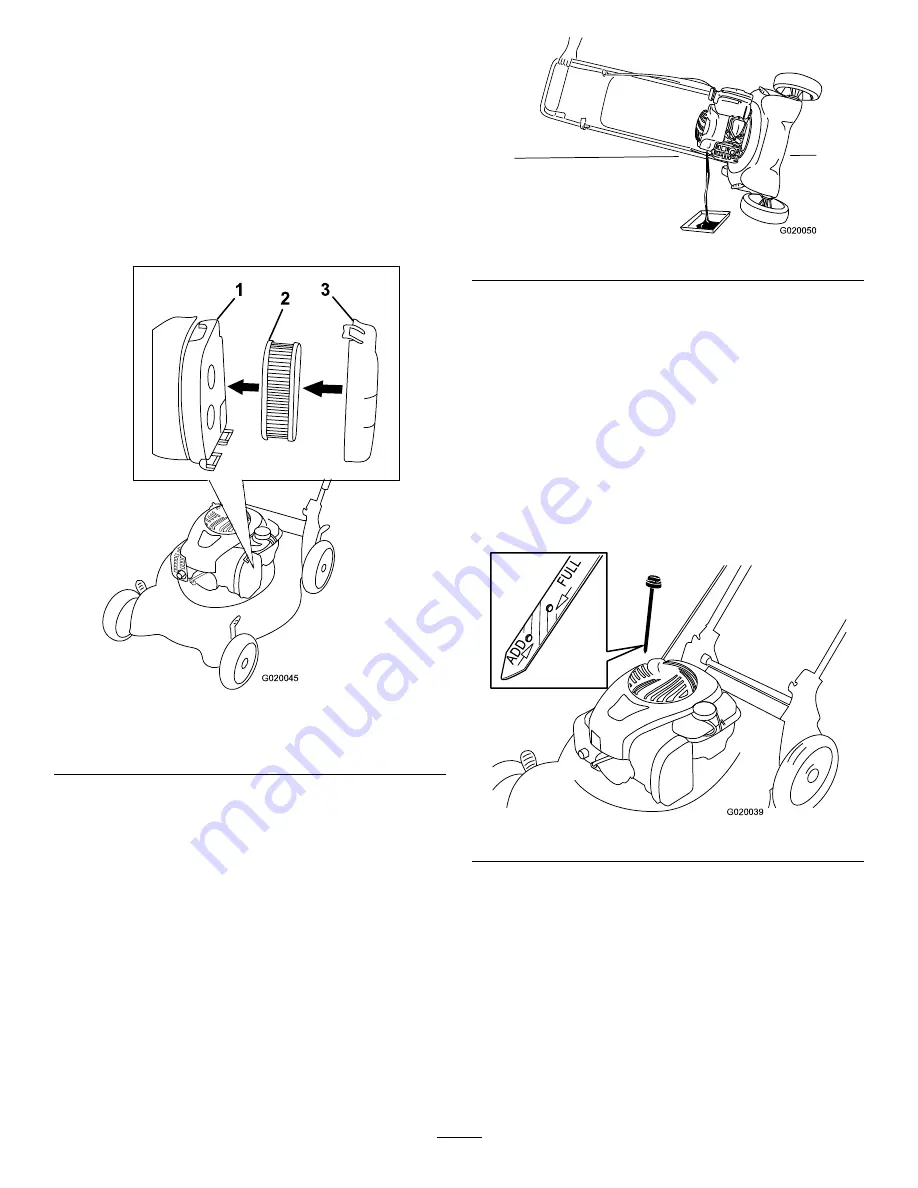 Toro 20in Recycler 20319 Operator'S Manual Download Page 11