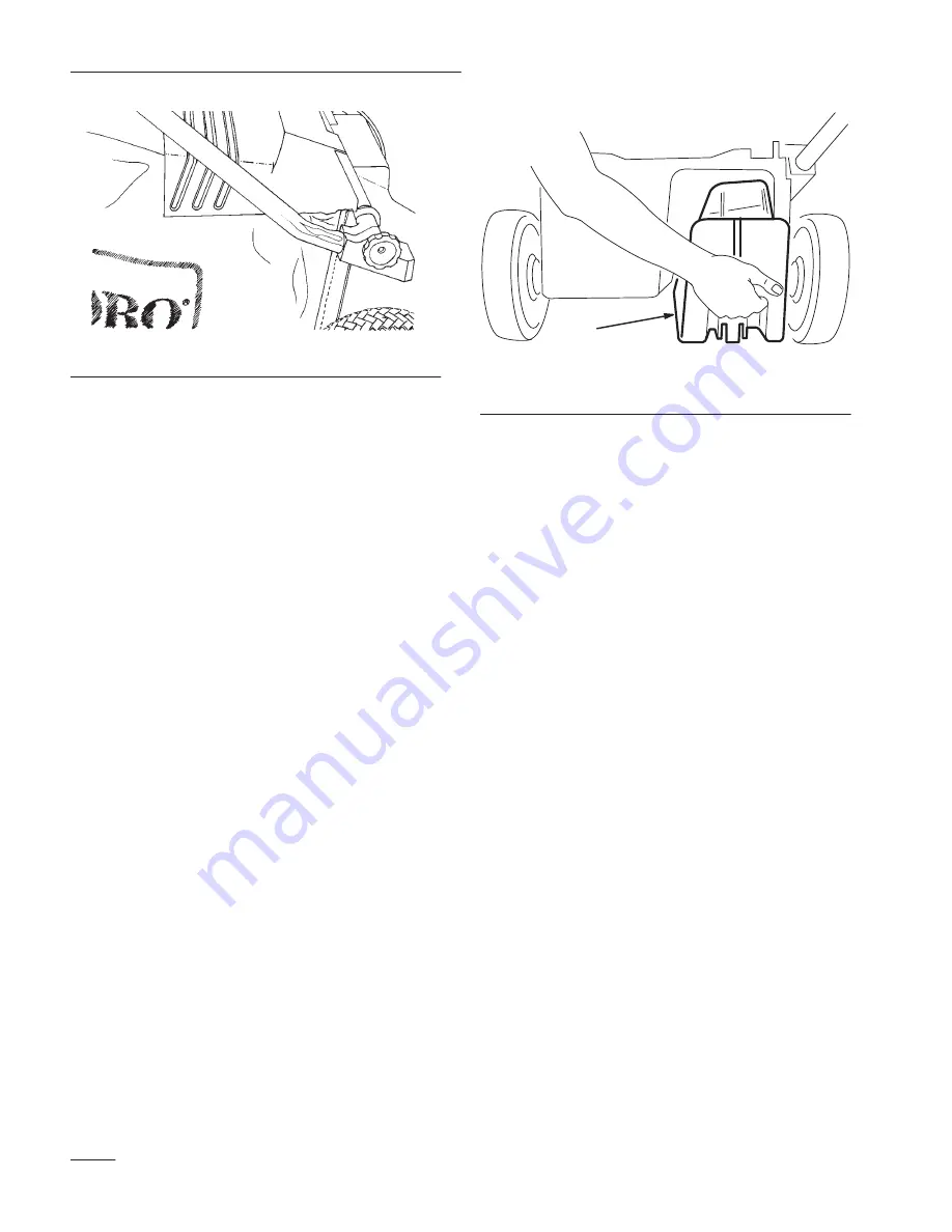 Toro 21012B Operator'S Manual Download Page 16