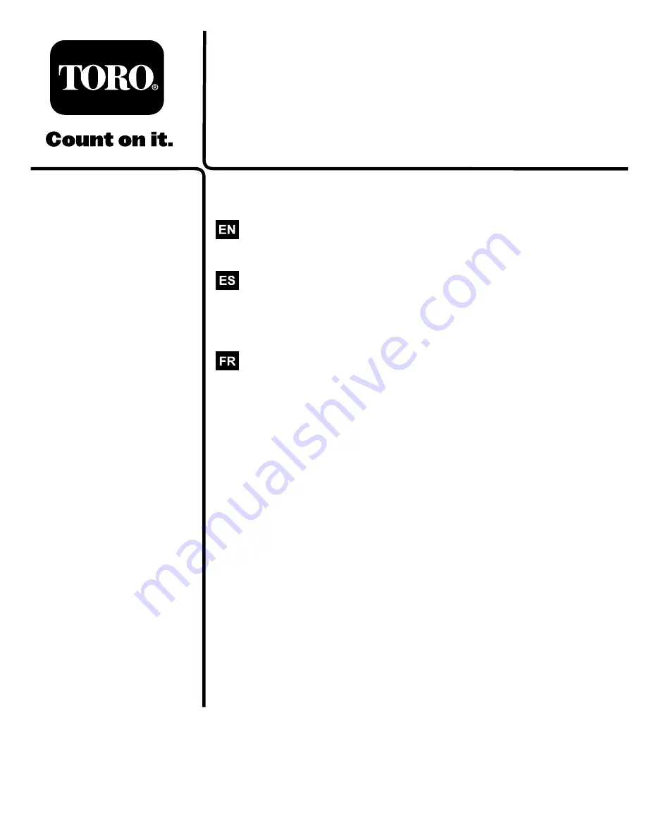 Toro 22in Recyler Manual Download Page 1