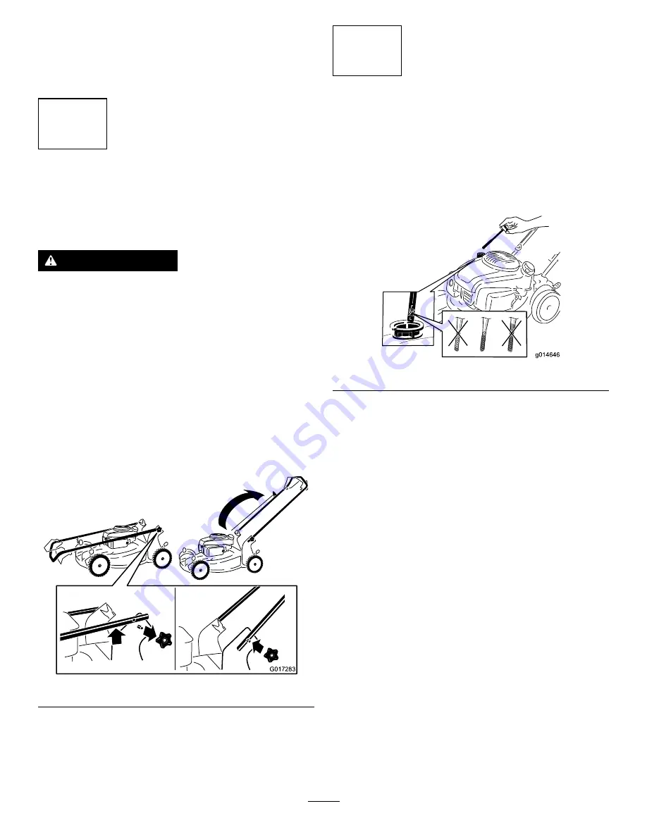 Toro 22in Recyler Manual Download Page 26