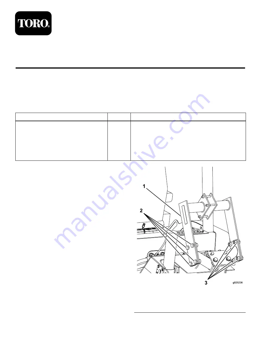 Toro 25465 Installation Instructions Download Page 1