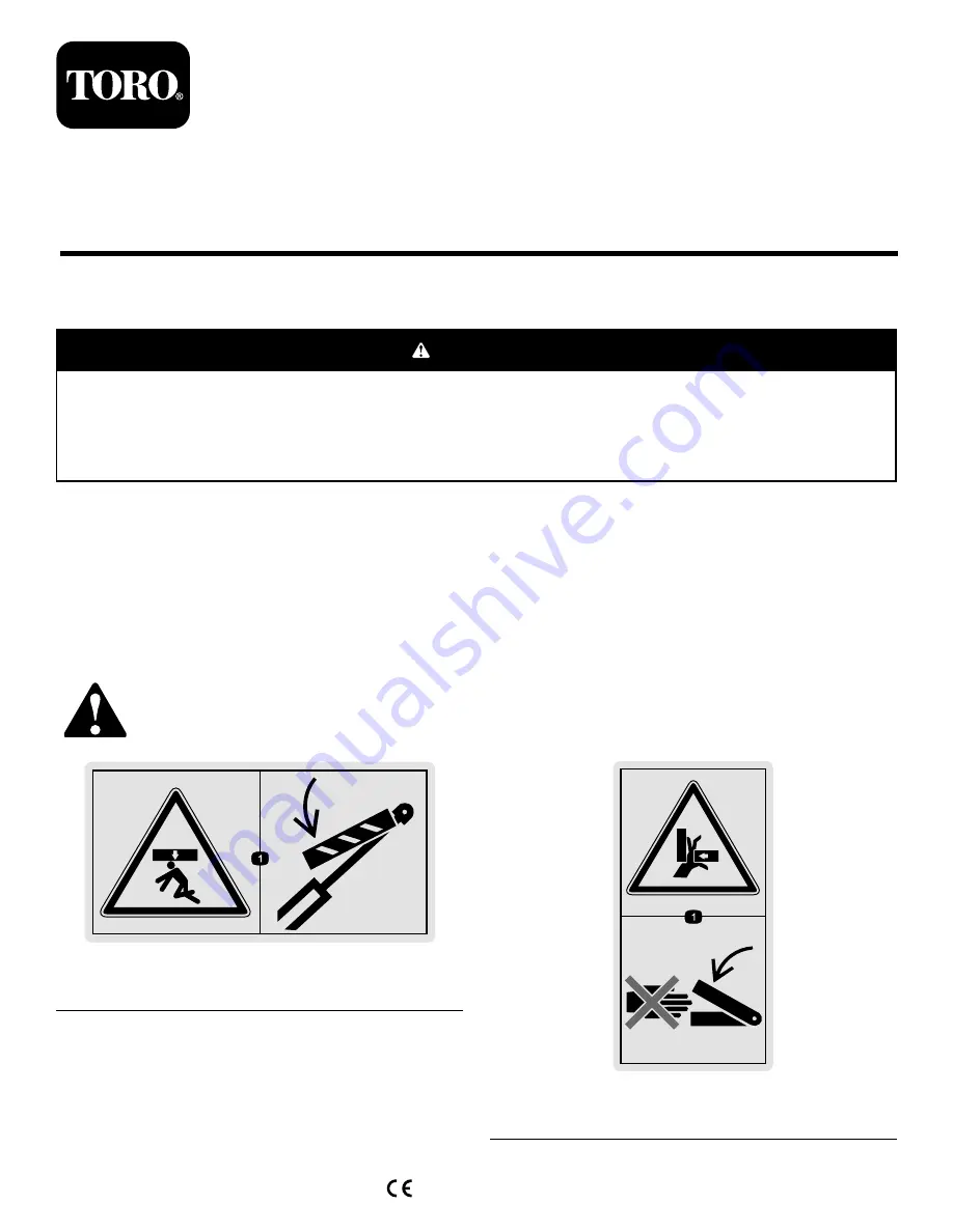 Toro 30818 Installation Instructions Manual Download Page 1