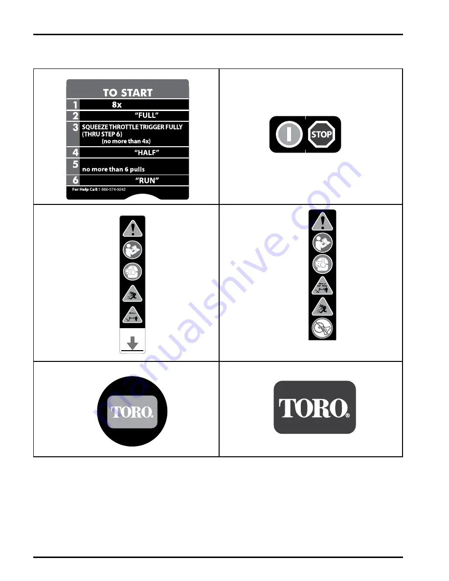 Toro 313000001 Operator'S Manual Download Page 8