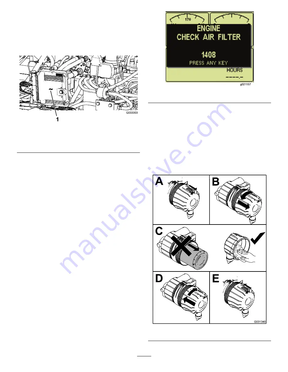 Toro 31698 Operator'S Manual Download Page 67