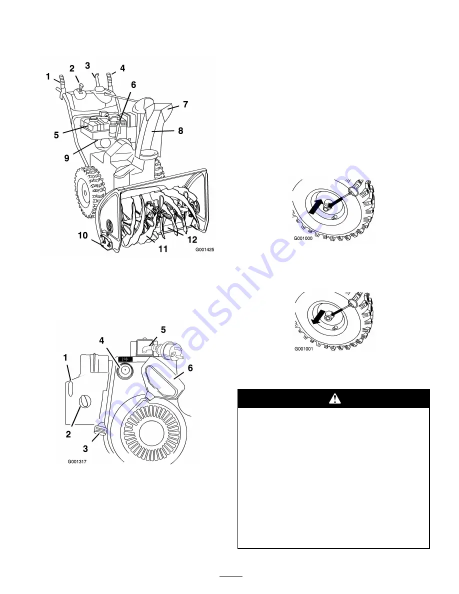 Toro 38621 Power Max 826LE Operator'S Manual Download Page 9