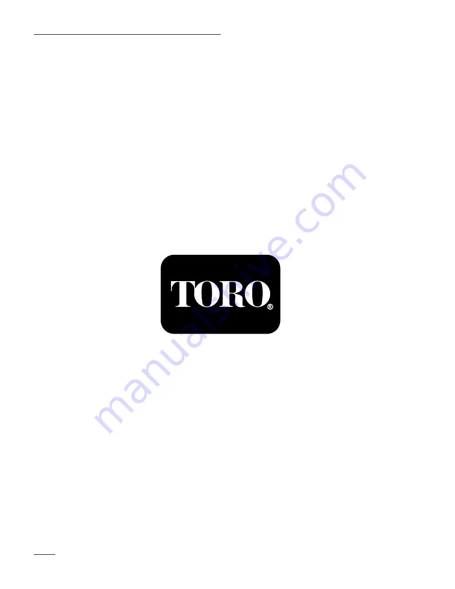 Toro 72071 Setup Instructions Download Page 8