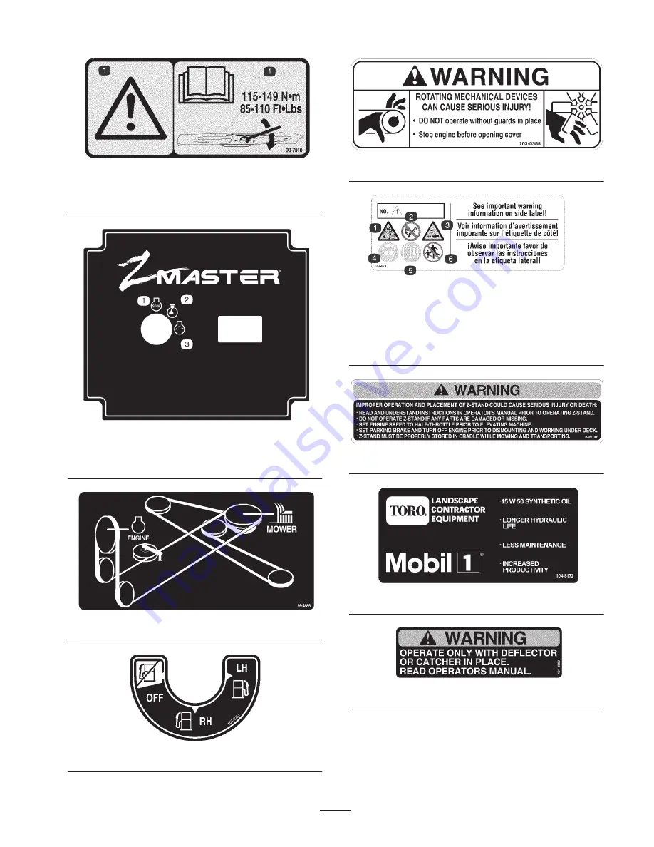 Toro 74259 Operator'S Manual Download Page 11