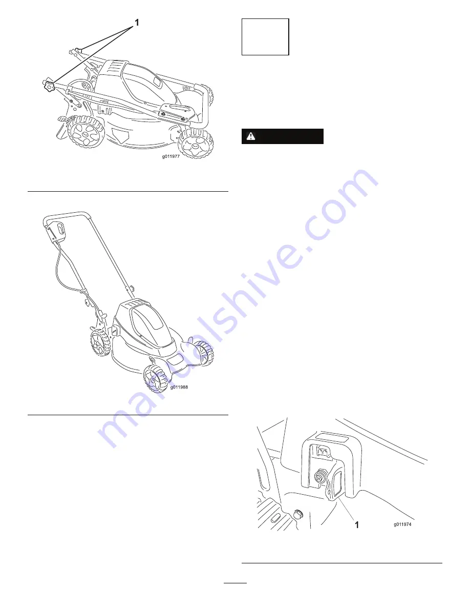 Toro e-cycler 20360 Operator'S Manual Download Page 29