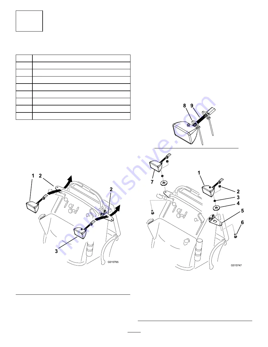 Toro GrandStand 114-3505 Installation Instructions Download Page 2