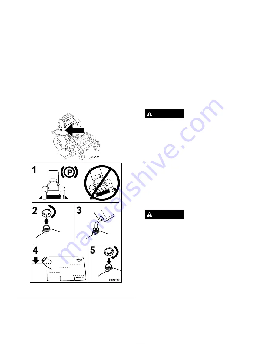 Toro GrandStand 74553 Operator'S Manual Download Page 15