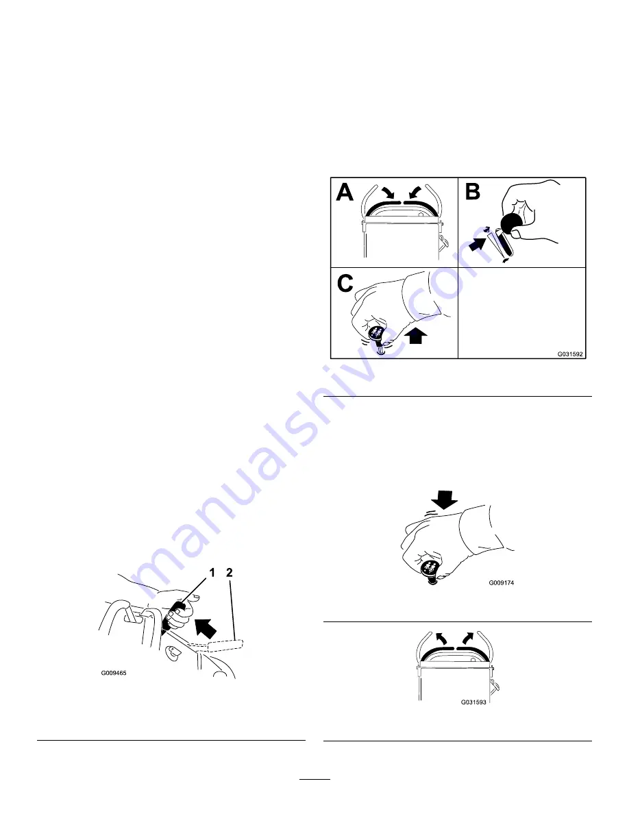 Toro GrandStand TURBO FORCE 74513 Operator'S Manual Download Page 15