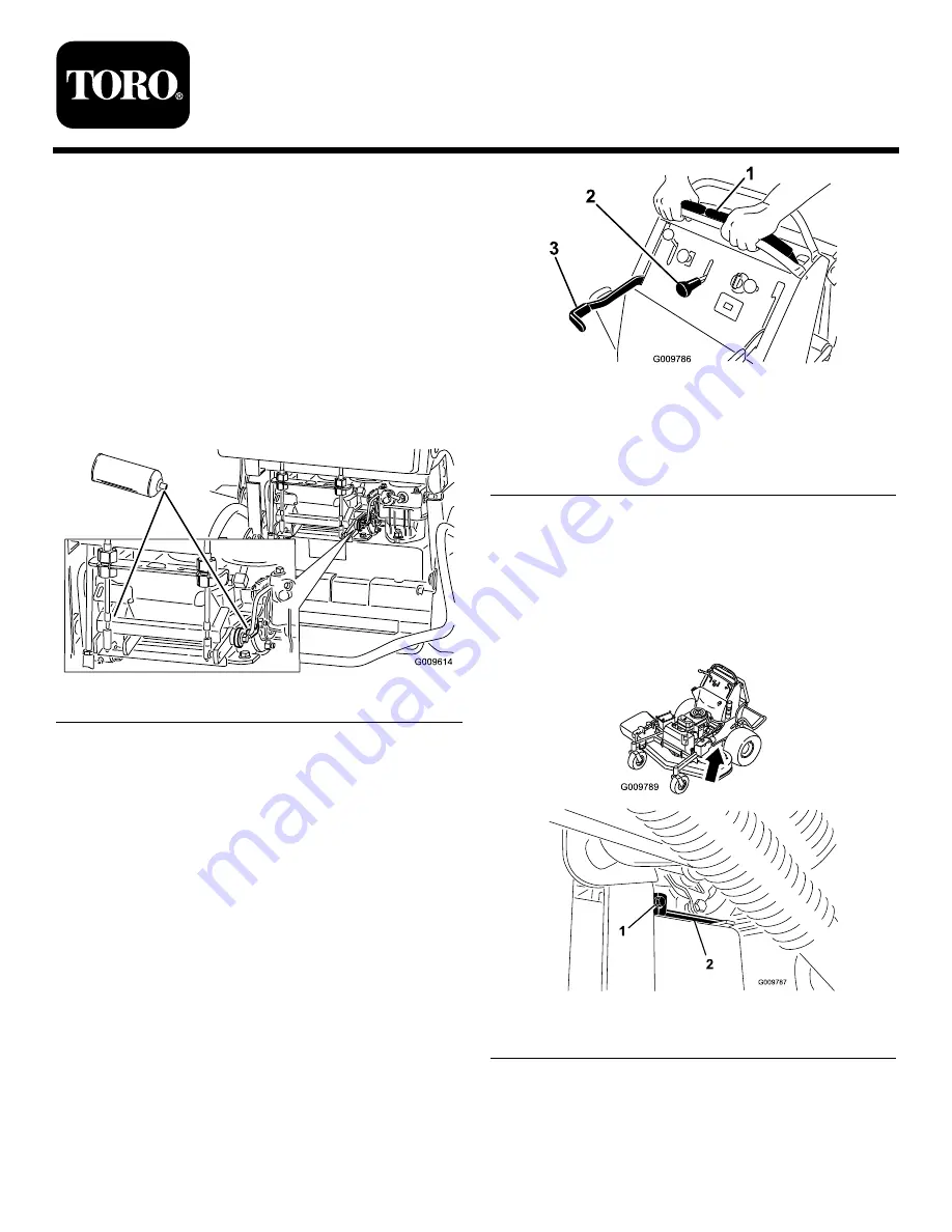 Toro GrandStand Manual Download Page 1