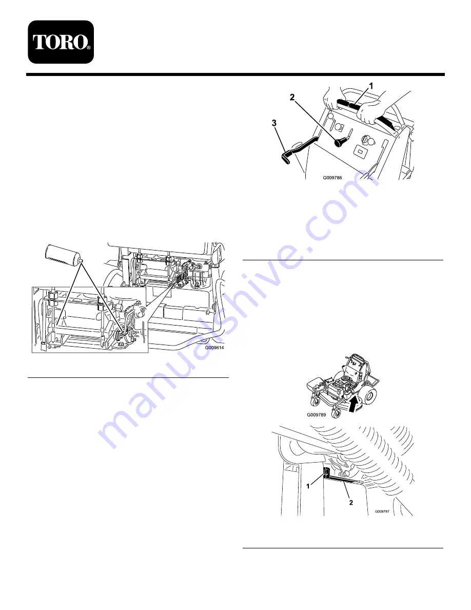 Toro GrandStand Manual Download Page 2