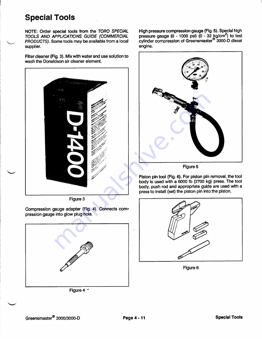 Toro Greenmaster 3000 Service Manual Download Page 35