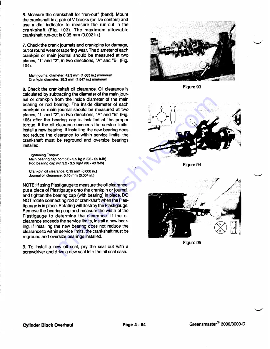 Toro Greenmaster 3000 Service Manual Download Page 88