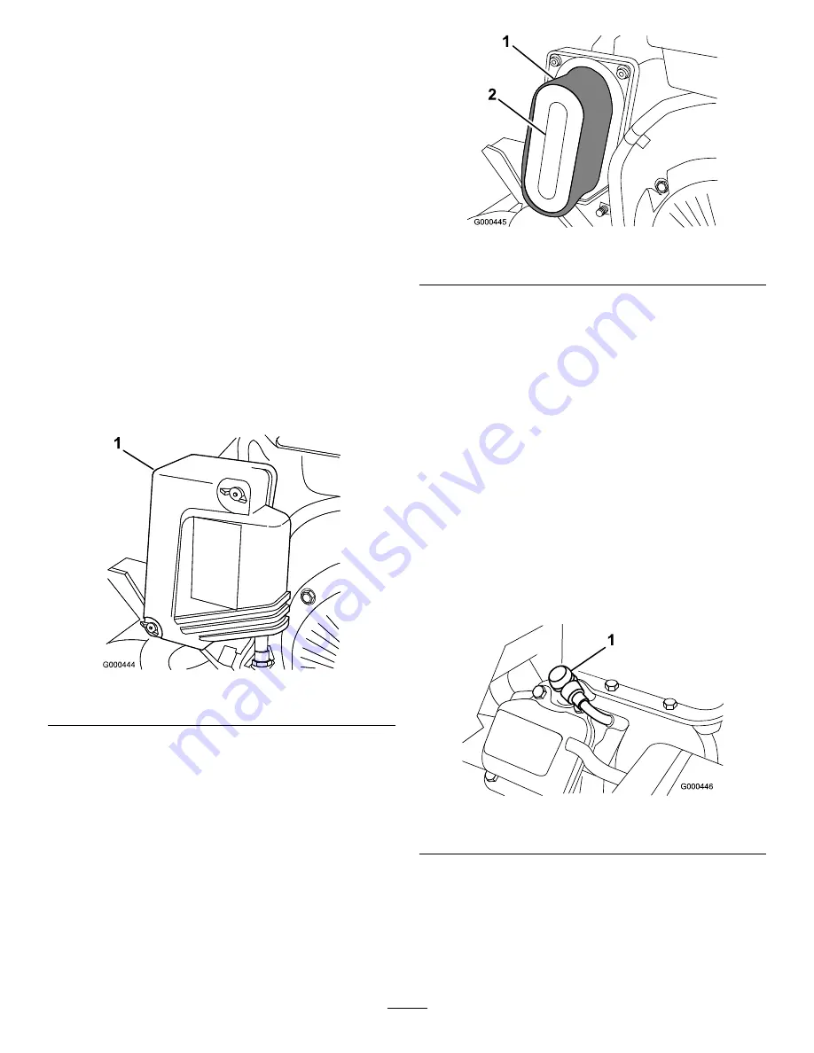 Toro GREENSMASTER 1000 Operator'S Manual Download Page 21